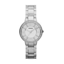 Montre Femme Fossil ES3282 - Collection Virginia Style Mode Avec Acier - Mouvement Quartz