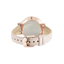 Montre Femme Fossil Blush Jacqueline Acier Cuir Rose - ES3988 -Fashion Watch Store montre femme fossil es3988 bracelet cuir 2