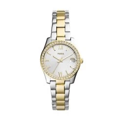 Montre Femme Fossil ES4319 - Collection Scarlette Mini Style Mode Avec Acier - Mouvement Quartz