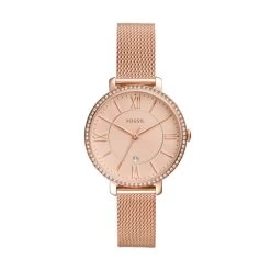 Montre Femme Fossil ES4628 - Collection Classics Jacqueline Style Mode Avec Acier - Mouvement Quartz