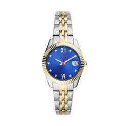 Montre Femme Fossil ES4899 - Collection Classics Scarlette Mini Style Mode Avec Acier - Mouvement Quartz