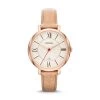 Montre Femme Fossil Jacqueline ES3487 Collection Jacqueline Bracelet Cuir Beige