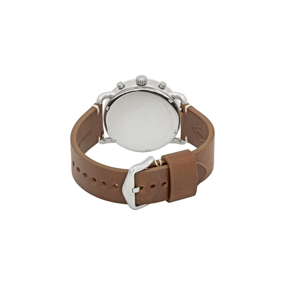 Montre Homme Fossil Commuter Chrono Cuir Brun - FS5402 6 Montre Homme Fossil Commuter Chrono Cuir Brun - FS5402 - Image 4