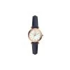 Montre Femme Fossil Carlie Mini Cuir Bleu Acier Rose - ES4502 -Fashion Watch Store montre fossil femme es4502