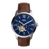 Montre Homme Fossil Automatique Townsman Cuir Marron - ME3110 -Fashion Watch Store montre homme fossil automatique me3110 bracelet cuir marron