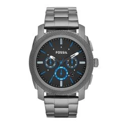 Montre Homme Fossil FS4931 - Collection MODERN MUST HAVES MACHINE Style Tendance Avec Acier - Mouvement Quartz - Chronographe